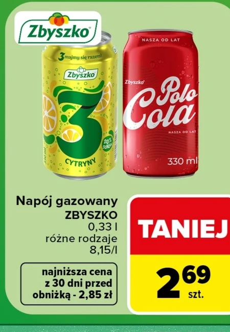 Газований напій Zbyszko