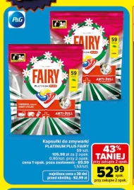 Kapsułki do zmywarki Fairy