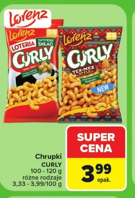 Чіпси Curly