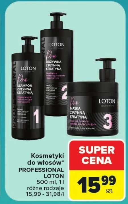 Косметика для догляду за волоссям Loton