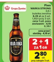 Пиво Warka Strong