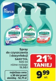 Spray do czyszczenia Sanytol