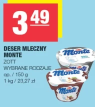 Deser mleczny Zott