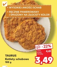 Kotlety schabowe Taurus