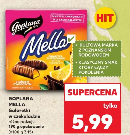 Фрукти в шоколаді Goplana