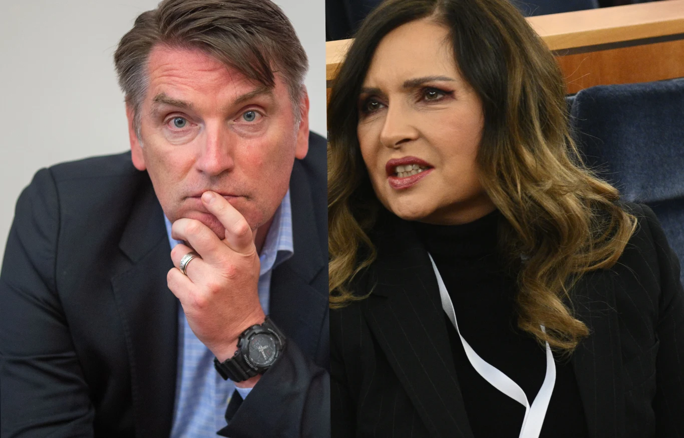 Tomasz Lis i Agnieszka Gozdyra Tomasz Lis i Agnieszka Gozdyra