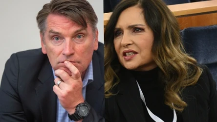 Tomasz Lis i Agnieszka Gozdyra
