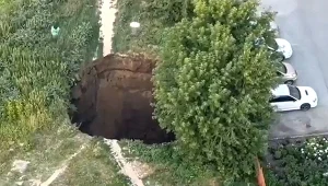 Wrota piekieł otworzyły się na podwórku w rosyjskim mieście