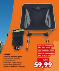 Стілець для кемпінгу Crivit