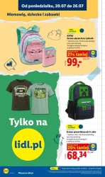 Kompletna wyprawka w megacenach - Lidl