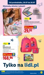 Kompletna wyprawka w megacenach - Lidl