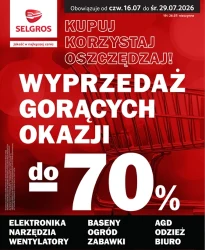 Wyprzedaż gorcych okazji! - Selgros Cash&Carry