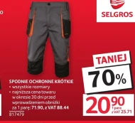 Захисні штани Selgros