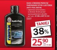 Засіб проти запотівання Rain-X