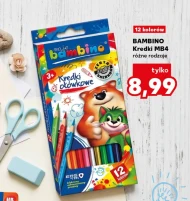Kredki Bambino