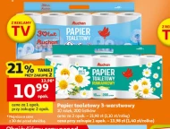 Papier toaletowy Auchan