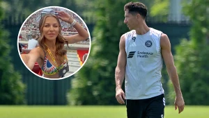 Lewandowski pierwszy dzień w USA, a żona przyjechała do Polski. Oto powód