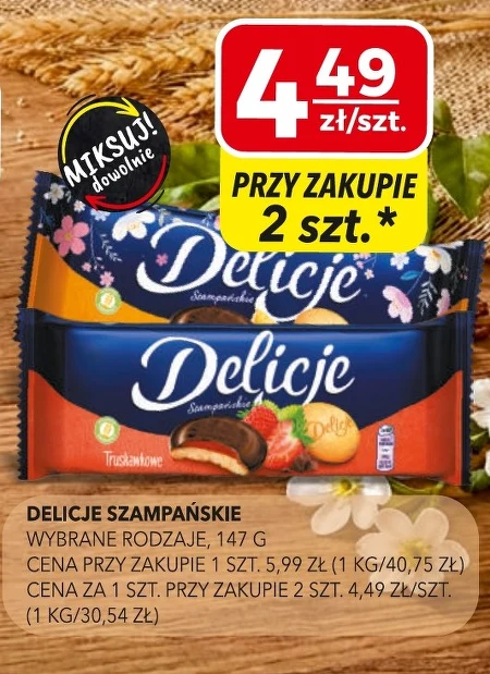 Торти Delicje Szampańskie