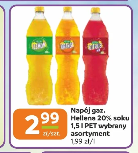 Газований напій Hellena
