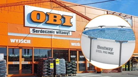 OBI przeceniło basen Bestway o 200 zł. Znalazłam też mniejszą wersję aż 68% taniej