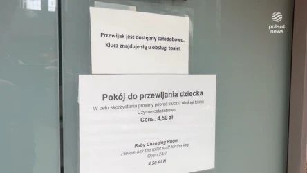 "Wydarzenia": Płatny pokój z przewijakiem dla dziecka. Skandal na dworcu głównym w Gdańsku