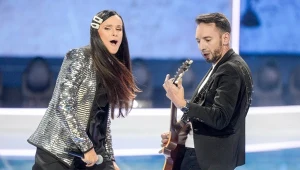 Sara Chmiel i Adam Konkol jeszcze razem pod szyldem Łzy - Festiwal w Opolu, 16 czerwca 2019 r.