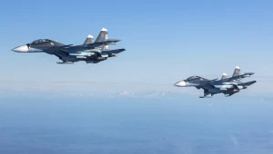 Rosyjskie Su-30 przechwycone nad Bałtykiem. Akcja myśliwców z Malborka