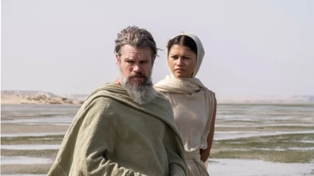 Matt Damon i Zendaya w filmie "Odyseja"