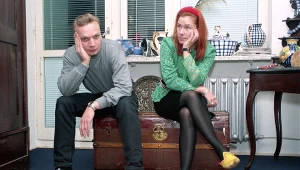 Grzegorz Ciechowski i Małgorzata Potocka w 1991 r.