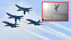 Incydent podczas pokazów na Florydzie. Pilot przeleciał nad głowami widzów