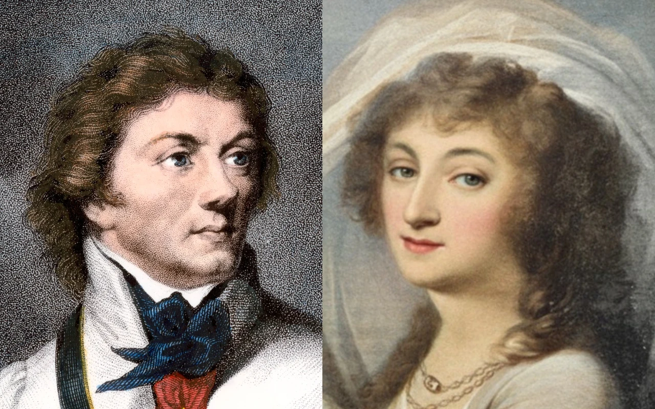 Tadeusz Kościuszko i Ludwika z Sosnowskich Lubomirska