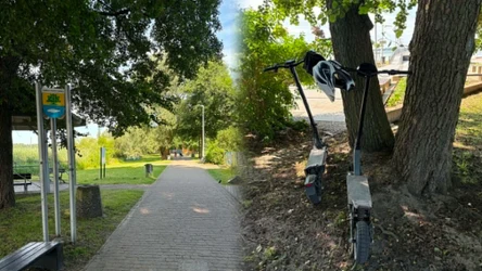 Hulajnogi nie wjadą na promenadę jeziora Miedwie. Wszyscy są "za"