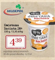 Śmietana Mlekpol