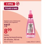Spray termoochronny do włosów Isana