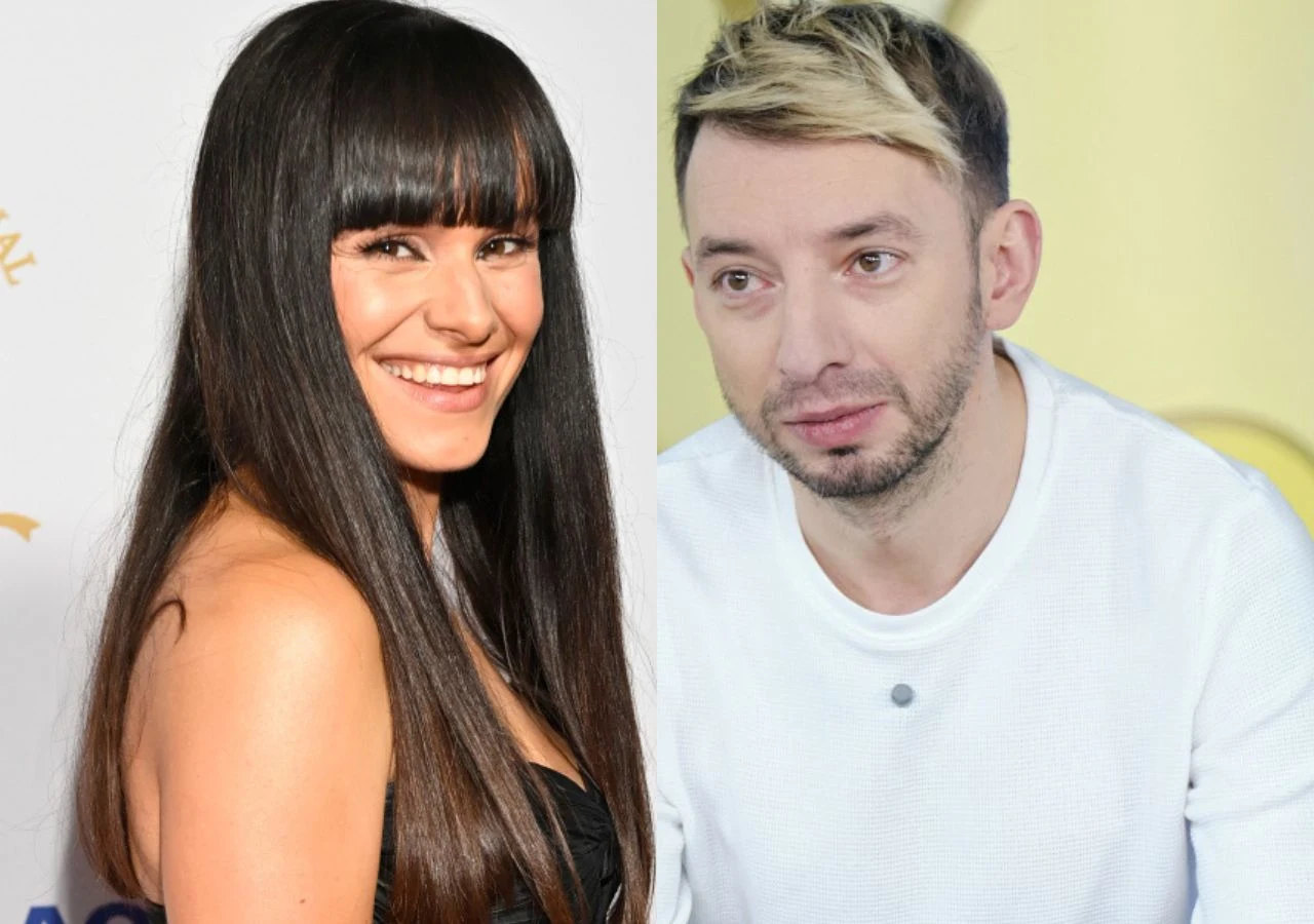 Sara Chmiel z zespołu Łzy i Adam Konkol Sara Chmiel i Adam Konkol w kontekście trwającego sporu o prawa do nazwy zespołu Łzy.