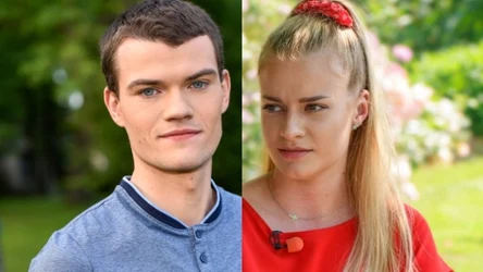 Michał Tyszka i Adrianna Jasiaczek w "Rolnik szuka żony"