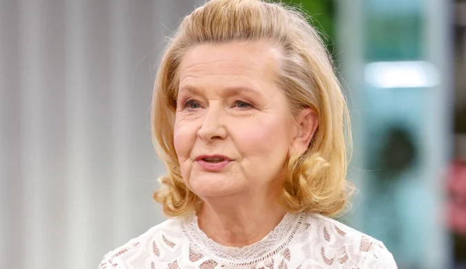 Barbara Bursztynowicz w "halo tu polsat"