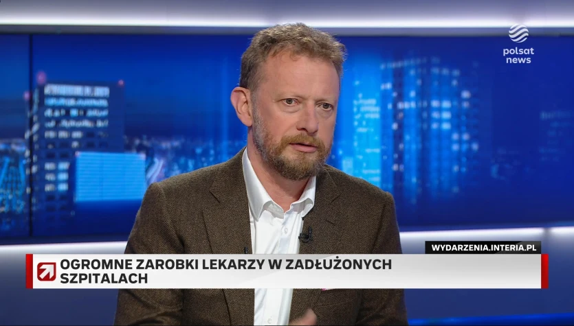 Szumowski w ''Gościu Wydarzeń'' o milionowych zarobkach lekarzy: To jest aż przerażające i nieuczciwe