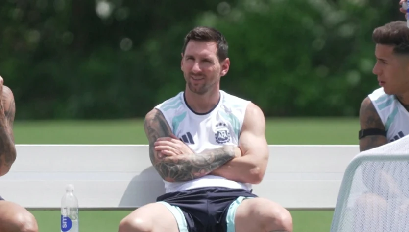 Trening piłkarzy Argentyny przed finałem mundialu 2026. WIDEO
