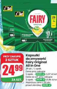 Kapsułki do zmywarki Fairy