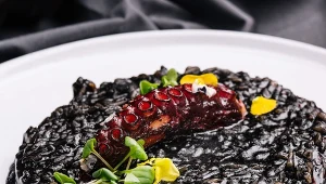To nie węgiel, to czarne risotto. Spróbuj koniecznie będąc Chorwacji