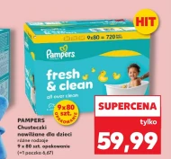 Вологі серветки Pampers