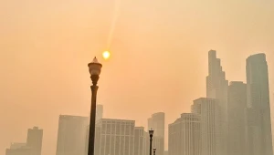 Smog w Chicago
