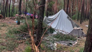 Armagedon pogodowy nad Polską. Ewakuowano obóz harcerzy