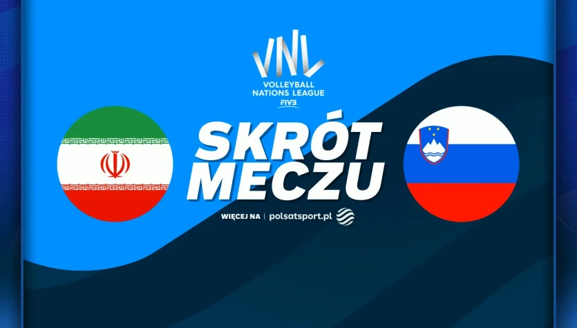 Liga Narodów. Iran - Słowenia. Skrót meczu. WIDEO