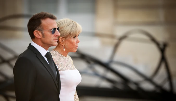 Prezydent Francji z żoną na koncercie BTS. Nagrania szybko podbiły sieć