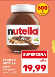 Krem orzechowy Nutella