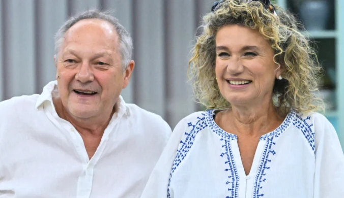 Tomasz Dedek i Joanna Trzepiecińska