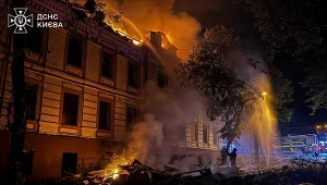Rosjanie uderzyli w Kijów. Potężne straty, płonie kilka dzielnic