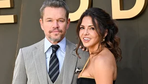 Matt Damon i Luciana Brraso